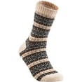 thumbnail image 5 of Lian LifeStyle 5 Pairs Luxurious Angora Wool Fuzzy Socks for Women. Comfortable Socks Great for Sensitive Skin Diamond HM1404 Medium, 5 of 9