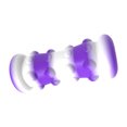 thumbnail image 1 of A Silicone Decompression Massage Wheel Toy Stress Relief Ball For Adults And Kids, 1 of 3