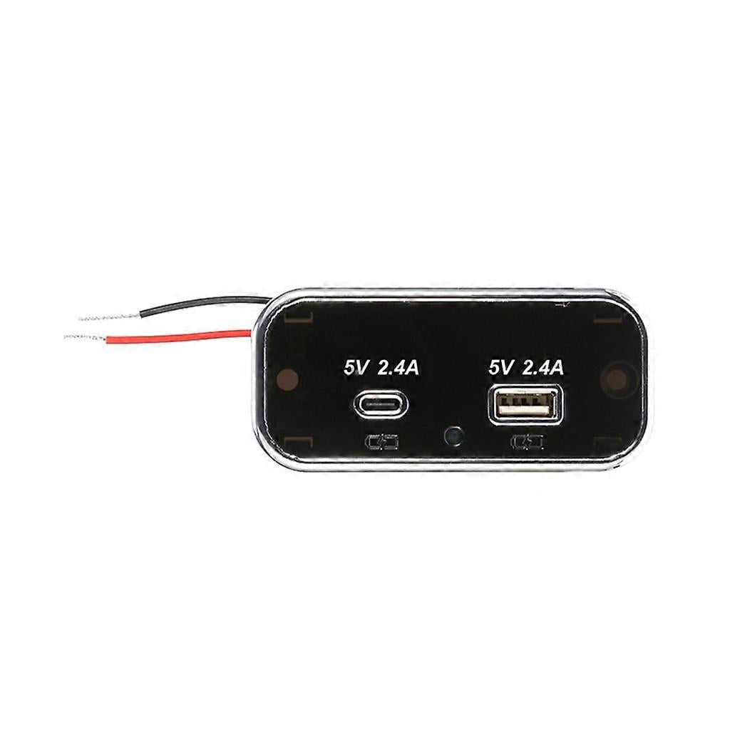 12-24V Dual USB Port Car Socket Adapter Quick Car Charger Adapter compatible RV Boats_Perfect Gift