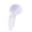 White, variant on Durag Cap Solid Color Ultra Soft Keep Warm Velvet Men Women Head Wrap with Long Tail for Winter