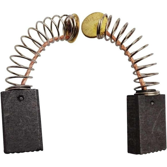 2Pcs Carbon Brushes Brush Repairing Part for Electric Motor 13Mmx8Mmx5Mm