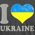 thumbnail image 3 of CafePress - I Love Ukraine Native Ukrainian Flag T Shirt - Mens Comfort Colors Shirt, 3 of 5