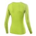 thumbnail image 6 of Women Gym Fitness Yoga Tops Compression Sports Long Sleeve Shirt Tops Running Tees Tops, 6 of 6