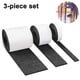 thumbnail image 1 of 3 rollos de fieltro autoadhesivo para muebles (100cm * 10cm + 100cm * 5cm + 100cm * 2cm) Corta cualquier forma, fuerte cinta adhesiva deslizante, para sillas, protección de suelo Fokelyi 221106-2, 1 of 9