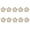 Silver, variant on WINDLAND 10Pcs Pearls Accented Peach Button Sewing Crafts For Professional