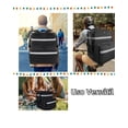 thumbnail image 2 of Mochila de Repartidor Aislada, Mochila de Entrega de Alimentos Expandible Con Tablero De Aislamiento 2 Pcs, Bolsa Termica Impermeable Delivery para Bicicletas Moto Uber Eats,Rappi, 2 of 7