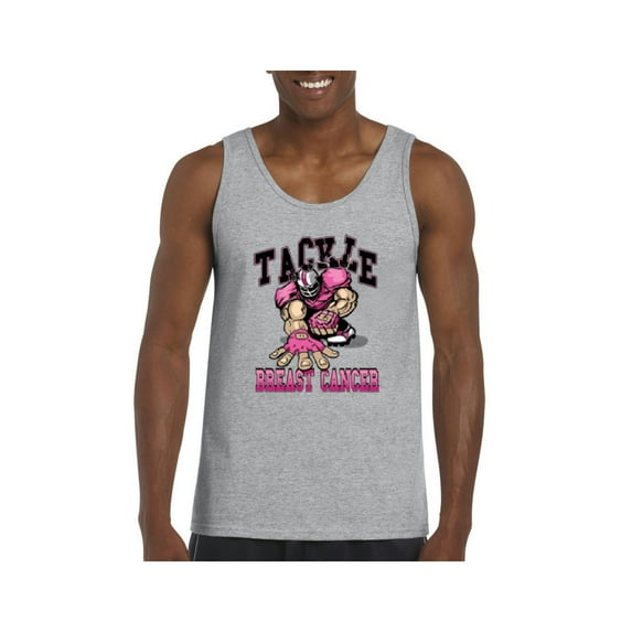 Men's Tank Top for Men - Tackle Breast Cancer