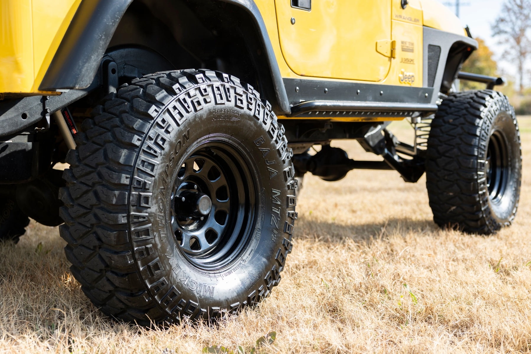 Rough Country Black Steel Wheel | 16x8 | 5x4.5 | -6mm - RC52-6866