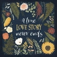 thumbnail image 2 of Gango Home Decor Contemporary Autumn Romance V & VI by Laura Marshall (Ready to Hang); Two 12x12in Brown Framed Prints, 2 of 5