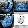 thumbnail image 2 of Yuyamidu Dolphin Front Back Car Seat Covers Full Set of 14 Blue Steering Wheel Cover Center Console Cover Seat Belt Cover Gear Shift Knob Cover Handbrake Cover Cup Holders, 2 of 7