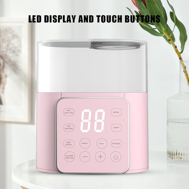 Calentador de biberones portátil Calentador de leche multifunción Pantalla LED para Baby Brew