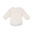 thumbnail image 2 of Salute Unisex Baby Girl Boy Long Sleeve Fleece Bodysuit Romper Fluffy Onesie Snowsuit Casual Clothing Outfit Winter White 18-24 Months, 2 of 5