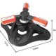 thumbnail image 2 of Aspersor de jardín | Aspersor de césped Aspersor de jardín Sistema de riego por aspersión de césped giratorio automático de 360 grados con aspersor de 3 brazos Vhermosa WRMH-635, 2 of 4