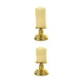 thumbnail image 3 of 2 velas eléctricas sin llama parpadeantes, lámpara LED, velas votivas para festivales 7cmx14cm 7cmx16cm, 3 of 7