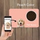 thumbnail image 1 of Custom Free Name Print Color Image Name Pet Supplies Bowls Plate Pad Cute Waterproof Pu Material For Dog Cat Easy Washing Carry ShopWise Round, 1 of 17