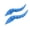 Blue-BU Home Decor, variant on JJV Car Roof Devil Horns Decoration Exterior Roof Sticker with Aerodynamic Airflow Guide Glossy Plastic Weather Resistant for Car Truck SUV 14.6x5.5x2in Outdoor Decor