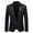 Black, variant on UVEASISHA Blazer Jackets for Men Fashion Contrast Collar Party Suit Jacket Formal Performance Stylish Tuxedo One Button Slim Fit Blazers for Host Sales Today Clearance,Red,S