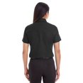 thumbnail image 3 of Ladies Crown Collectiono Solid Broadcloth Short-Sleeve Shirt-D620SW, 3 of 5