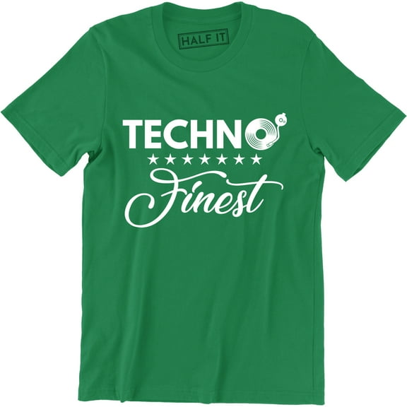 Techno Finest Dance Music Electronic House Party Disco Men's T-Shirt