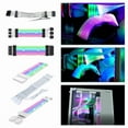 thumbnail image 6 of PC Case PSU Extension RGB Cable 24Pin PCI-E GPU 8PinX2,8PinX3 Neon-Color Line ARGB Streamer Transfer Adapter M/B 5V3P, 6 of 10