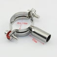 thumbnail image 6 of 304 Stainless Steel fixture Pipe Bracket Welding Water Pipe Fixed Pipe Clamp Circular Pipe Clamp PVC Locking Clamp 19-219mm, 6 of 6
