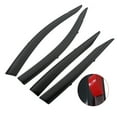 thumbnail image 1 of Window Vent Deflector 4pcs Smoke Window Visor Vent Sun Shade Rain Guard Deflector For  PRIUS 16-18, 1 of 8