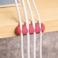 thumbnail image 3 of Wrap-It Storage Adhesive Cable Clips (42 Pack) - Cord Organizer for Desk Cable Management, Charger Cord Holder for Nightstand - Macaron, 3 of 7