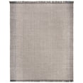 thumbnail image 2 of SAFAVIEH Montauk Sharlene Solid Striped Cotton Area Rug, Blue/Grey, 8' x 10', 2 of 7