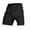 Black, variant on WIZUTIZ Mens Outdoor Casual Shorts Expandable Waist Lightweight Fishing Hiking Shorts Solid Color Comfy Spring Summer 2026