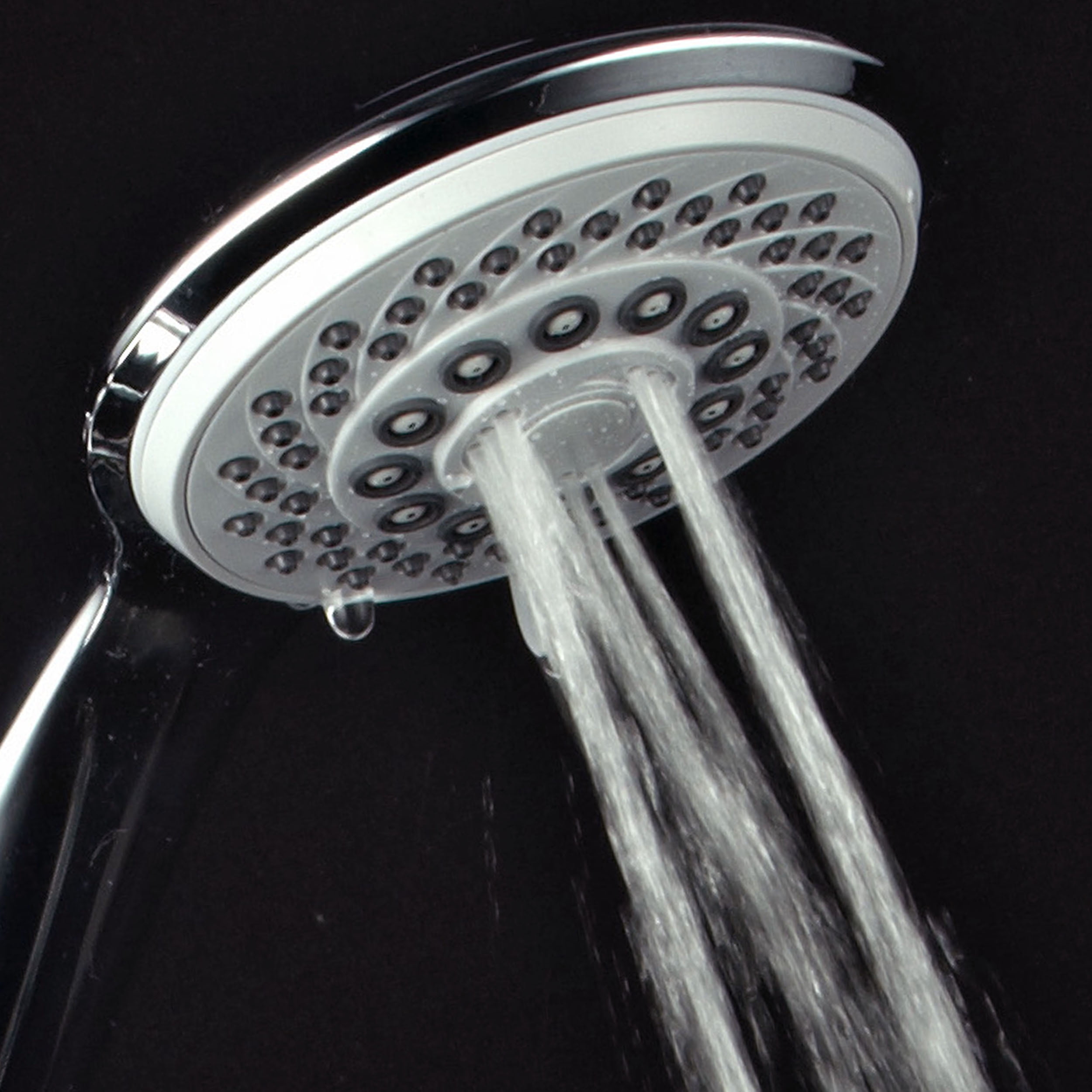 HotelSpa 30-Setting, 3-Way Fixed/Handheld Shower Head Combo, Chrome