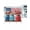 Multicolor, variant on 4th of July RV Awning Sun Shade Screen 9'X7' Patriotic Poppy Vase Mesh Sunscreen American Flag Awning Shade Screen with Zipper UV Blocker Completed Kits Outdoor Canopy for RV Motorhome Camper Travel