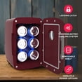 thumbnail image 2 of Frigidaire 6 Can Mini Cooler with Bluetooth Speaker, 4 Liter Personal Fridge with AC/DC Adapter, Merlot, 2 of 10