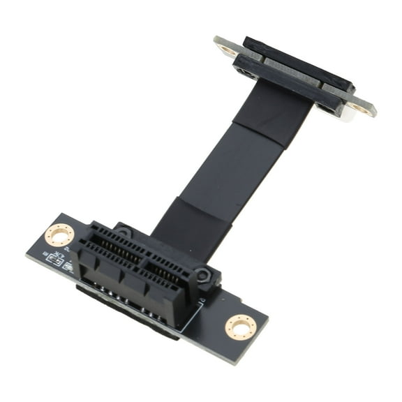 PCIE X1 Extender 90 Degree High Speed PCIe x1 to x1 Extension Cable 8Gb PCI-Express 1x Line