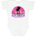 thumbnail image 3 of Inktastic San Diego California Beach Souvenir Girls Baby Bodysuit, 3 of 5