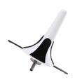 thumbnail image 3 of BESTYASH 1Set Triangular Tripod Design Stand White for Music Practice and Performance, 3 of 8
