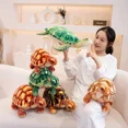thumbnail image 2 of Sea Stuffed Animals - Realist Turtle Stuffed Animals, Soft Plush Tortoise Toys, Birthday Party Gifts, 2 of 4
