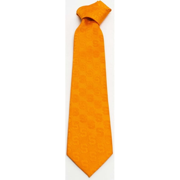 Syracuse Orange Tone on Tone, Orange Necktie - Donegal Bay - Unisex - One Size
