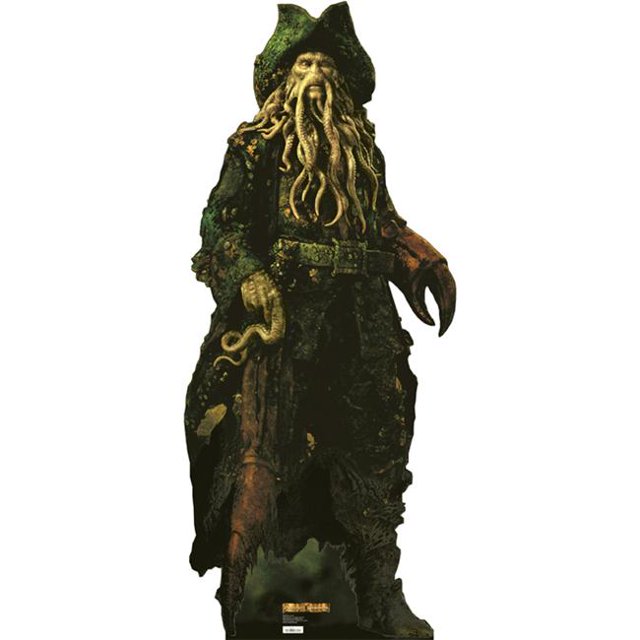 Advanced Graphics 621 Davy Jones - POTC Support en Carton Taille Réelle