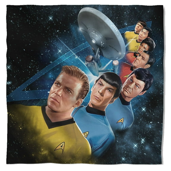Star Trek - Among The Stars - Bandana - 22" x 22"