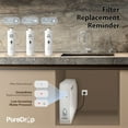 thumbnail image 3 of PureDrop PDR-100RO Under Sink 3-Stage Reverse Osmosis Drinking Water Filtration System High Capacity 100 GPD Fast Flow Tankless System, 3 of 8