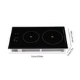 ZIHUI Electric Stove Induction Cooktop 110V Vertical Electric Stove Top
