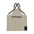 thumbnail image 3 of Tongina TPU Apron, Oilproof Apron, Hairdressing Apron, Cooking Apron, Painting Apron for Art, School Supplies, Restaurant, Household, Farmhouse Black, 3 of 8