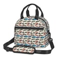thumbnail image 1 of Balery Train Bolsa de Almuerzo Impresa, Caja de Almuerzo Reutilizable, Bolsa Térmica Aislada para Almuerzo, Bolsa Antiderrames, 1 of 7