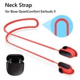 thumbnail image 4 of Accesorios de correa para el cuello de silicona suave a prueba de agua para Bose QuietComfort Earbuds II, 4 of 5