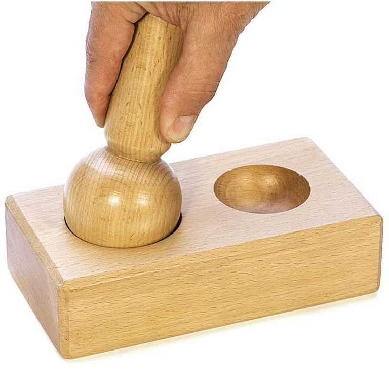 EuroTool 5-Piece Shaping Punch Set - Hardwood Dapping & Punching Tools (DAP-140.05)