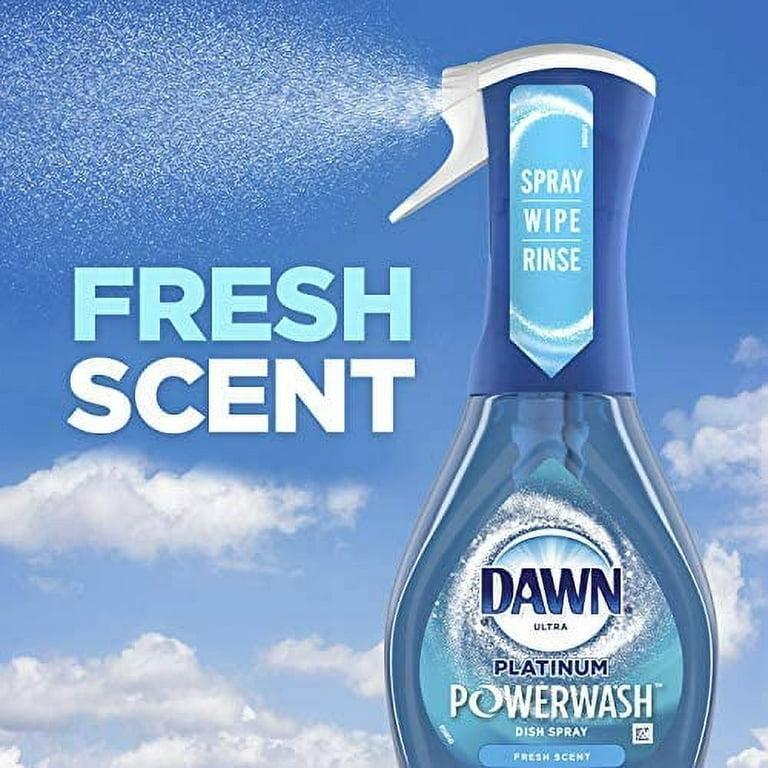 Dawn Platinum Powerwash Spray Fresh Scent Dish Soap, 16 oz - Kroger