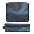 thumbnail image 2 of Hair Tools Storage with Heat Resistant Mat- Starry Sky Printed Curling Iron Travel Bag/Flat Iron Case for Women, 2 of 8
