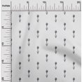 thumbnail image 1 of oneOone Polyester Lycra White Fabric Arrow Ikat Sewing Craft Projects Fabric Prints By Yard 56 Inch Wide, 1 of 4
