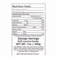 thumbnail image 2 of Katjes Salty Fish Licorice 7 oz. 2ea, 2 of 2