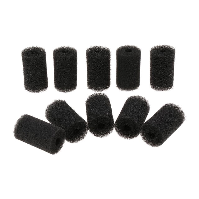 10 Pcs Water Cleaning Biochemical Filter Foam Sponge for Aquarium Fish Tank Small
